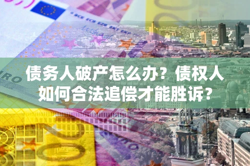 济南债务人破产怎么办？债权人如何合法追偿才能胜诉？