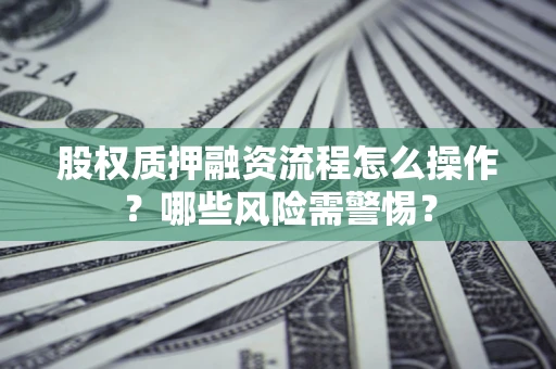 济南股权质押融资流程怎么操作？哪些风险需警惕？