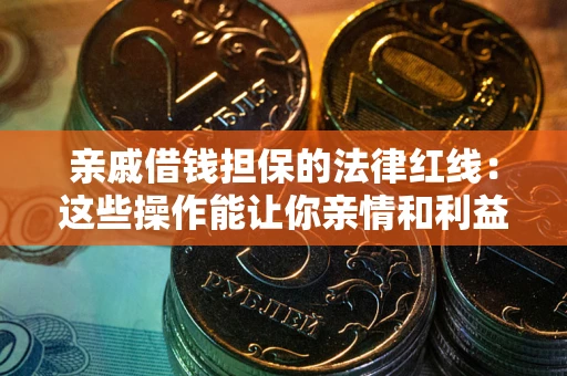 济南亲戚借钱担保的法律红线：这些操作能让你亲情和利益两不误