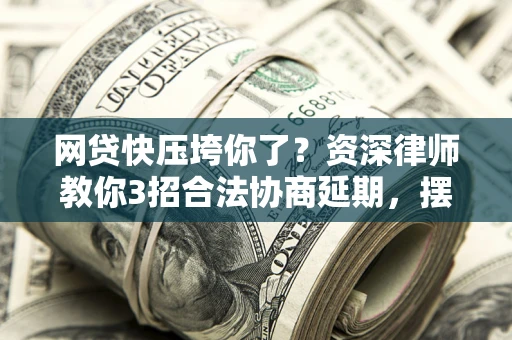 济南网贷快压垮你了？资深律师教你3招合法协商延期，摆脱暴力催收！